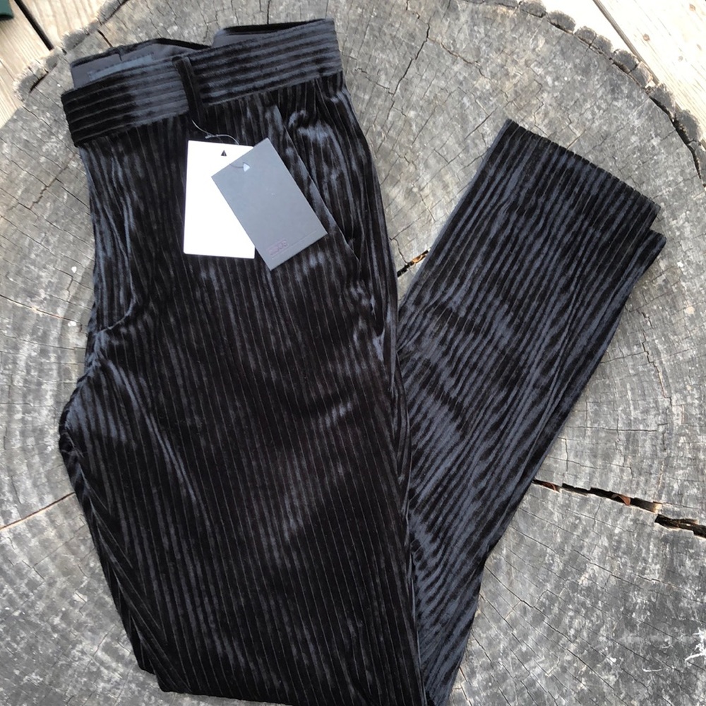 ASOS Velvet/Velour tuxedo pant